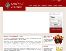 Tablet Screenshot of londrahotel.net